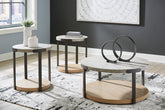 Bay Furniture Gallery - Ashley Furniture - Darthurst Table (Set of 3) - Occasional Table Set (3/CN) / Light Brown - T383-13